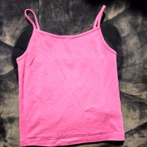 Purple crop tank